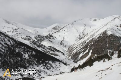 Un dia amb neu a la Vall de Núria