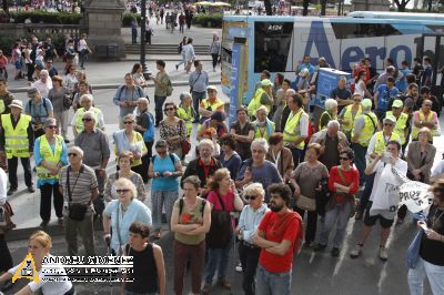 Protesta contra la pujada del preu del transport públic a Barcelona 10M