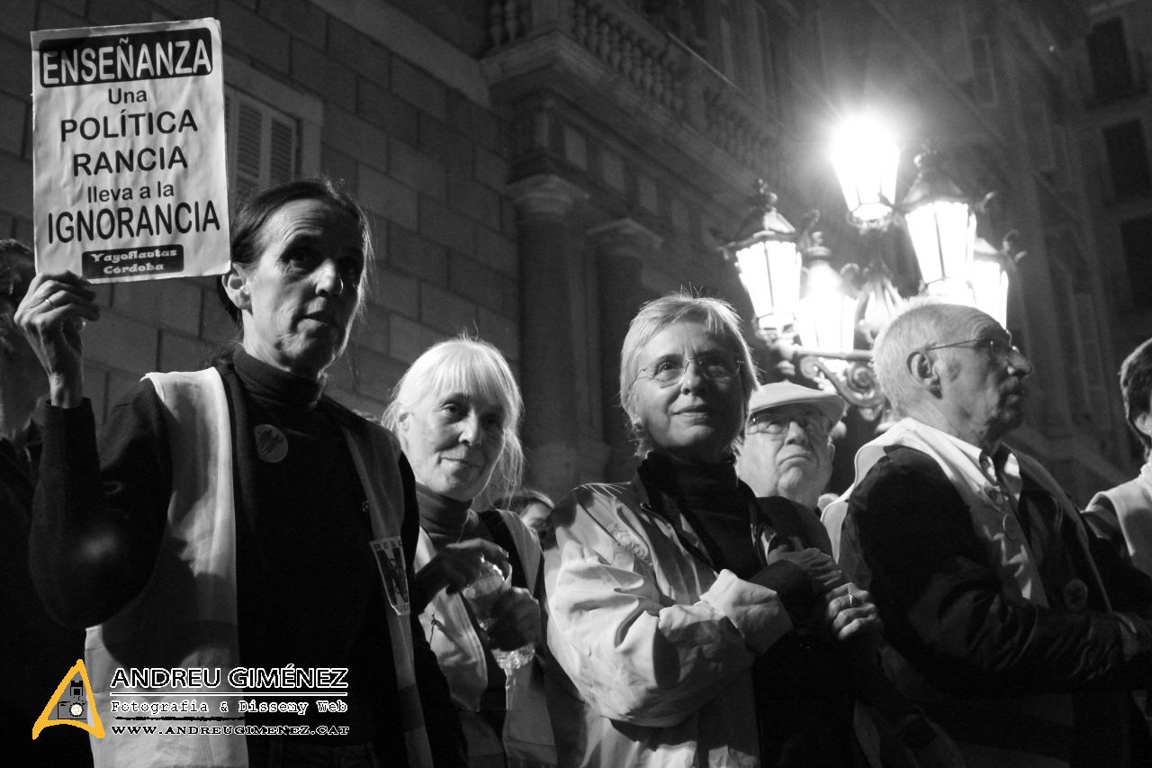 Per l’educació pública, cap retallada 27O