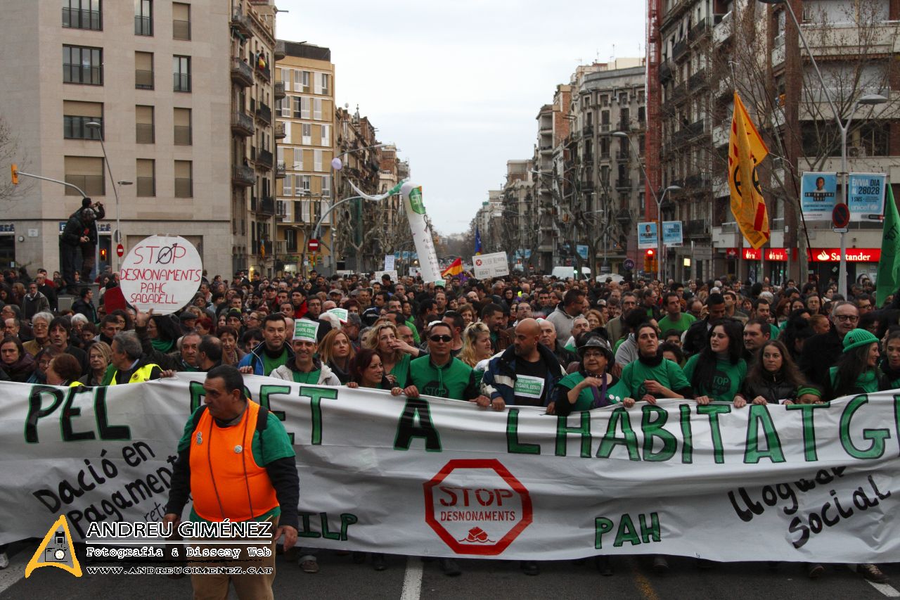 Pel dret a l’habitatge 16F 