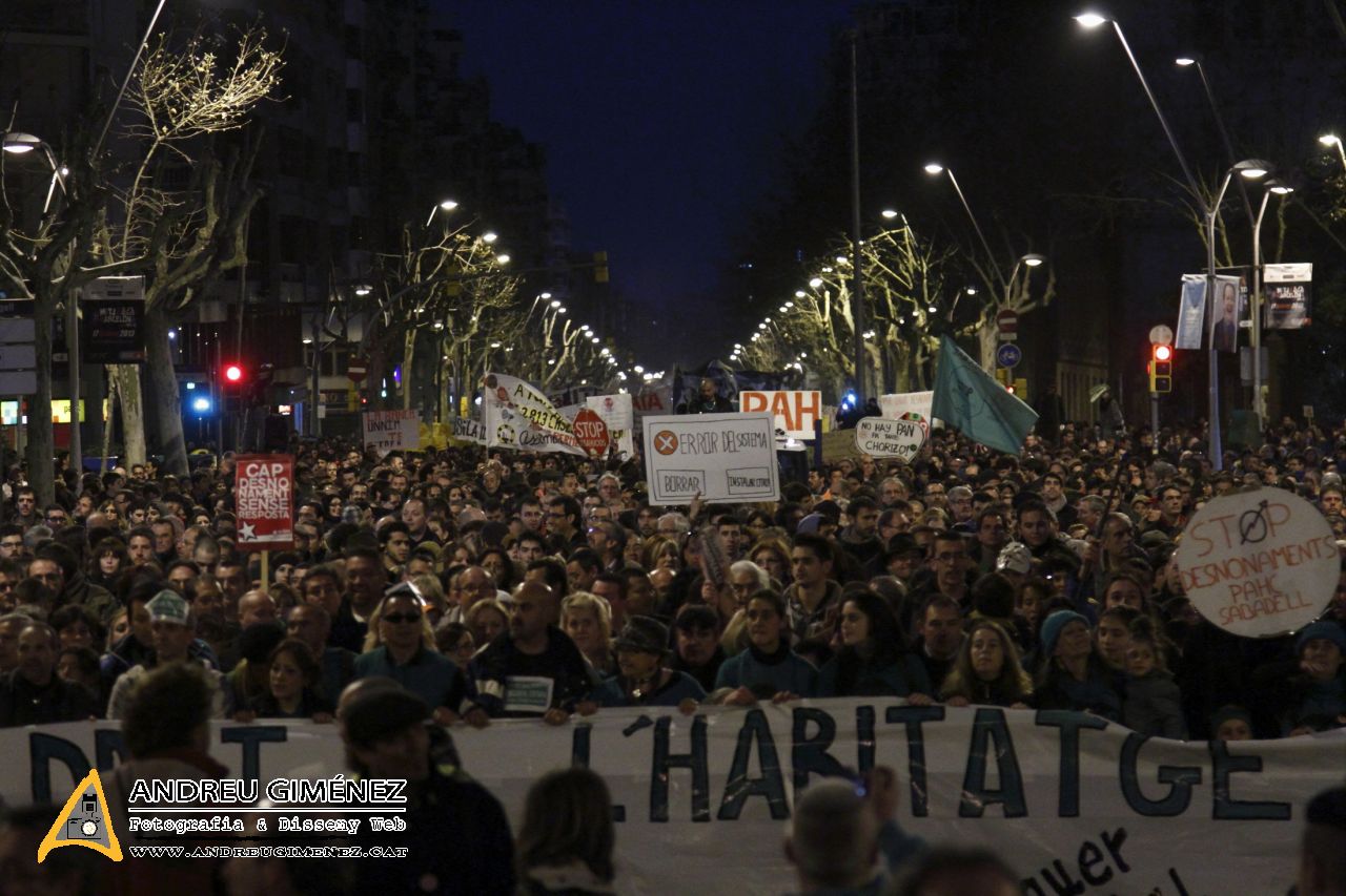 Pel dret a l’habitatge 16F 