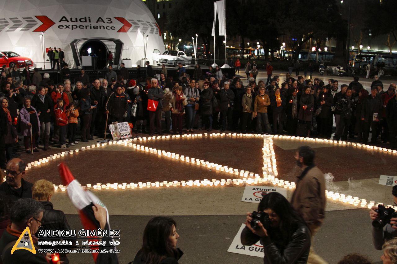 Espelmes que dibuixen un desig