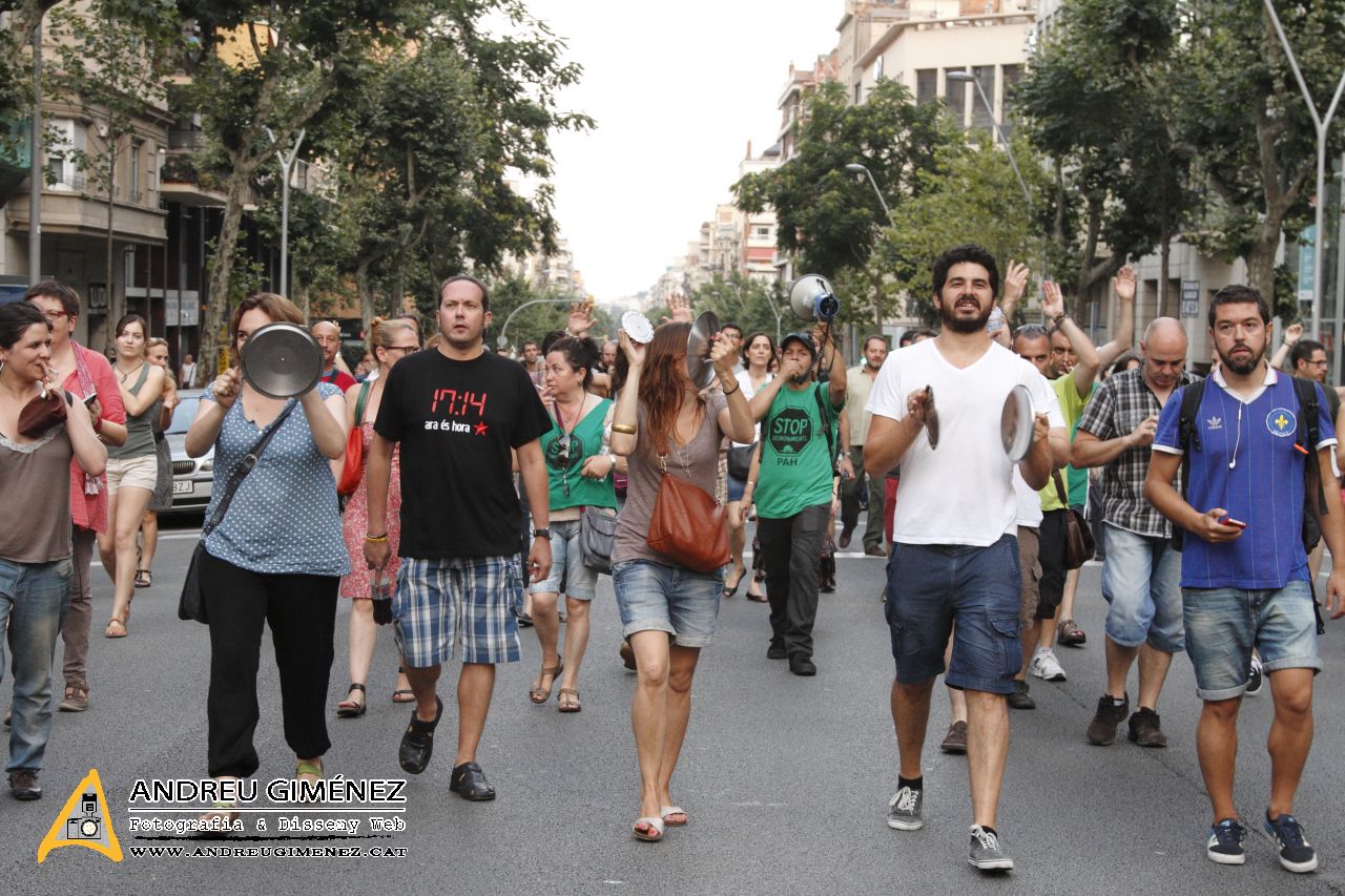 Cassoles contra la corrupció 14J