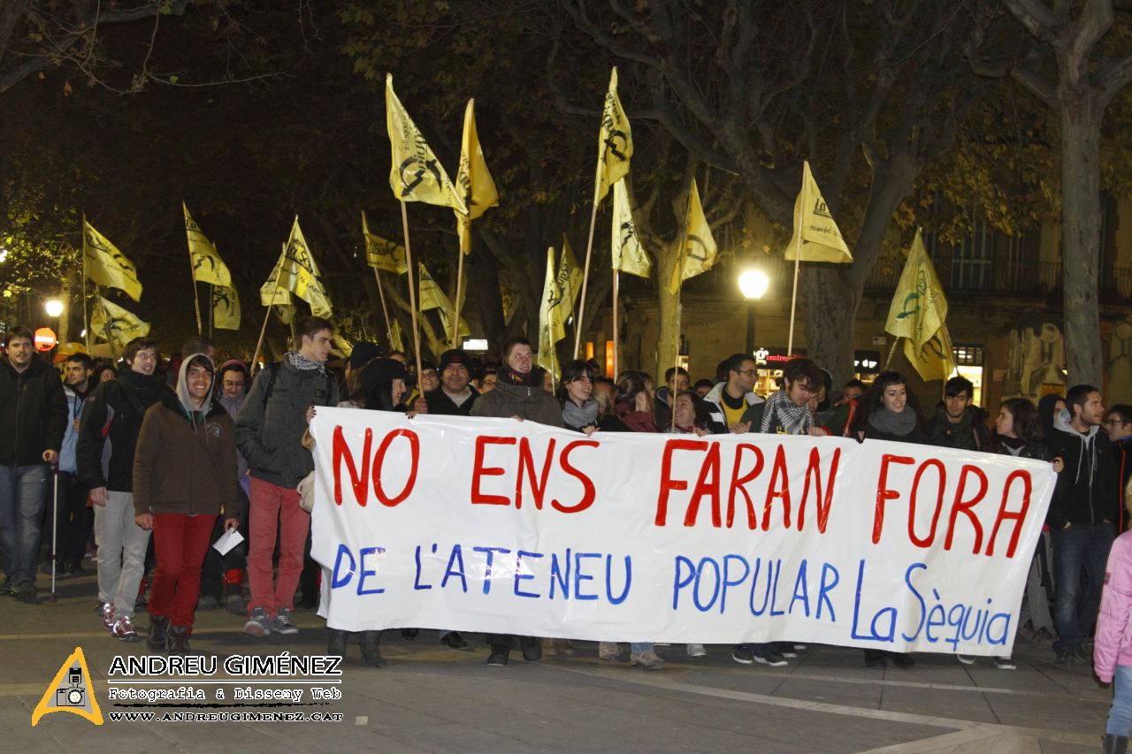 En defensa de l Ateneu Popular la Sèquia