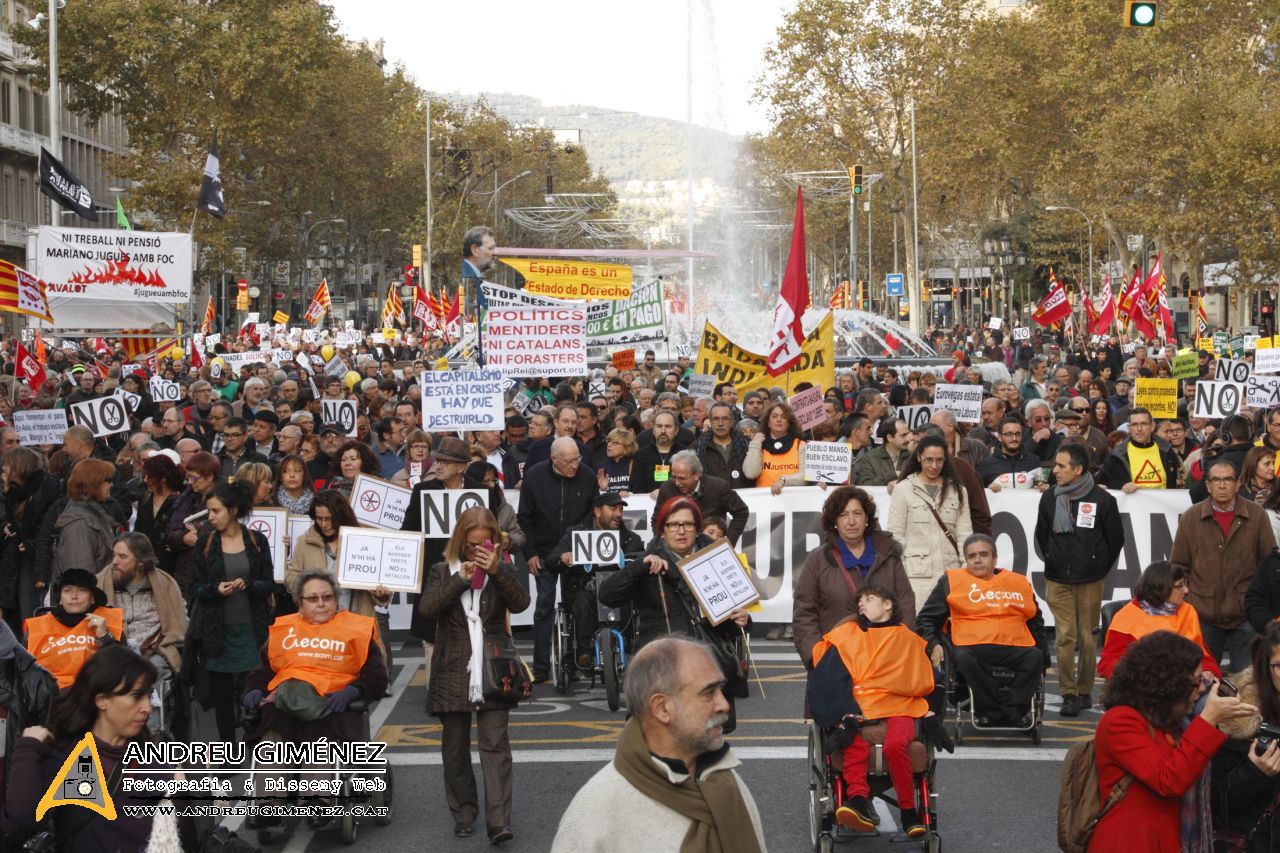 Aturem els pressupostos antisocials 24N