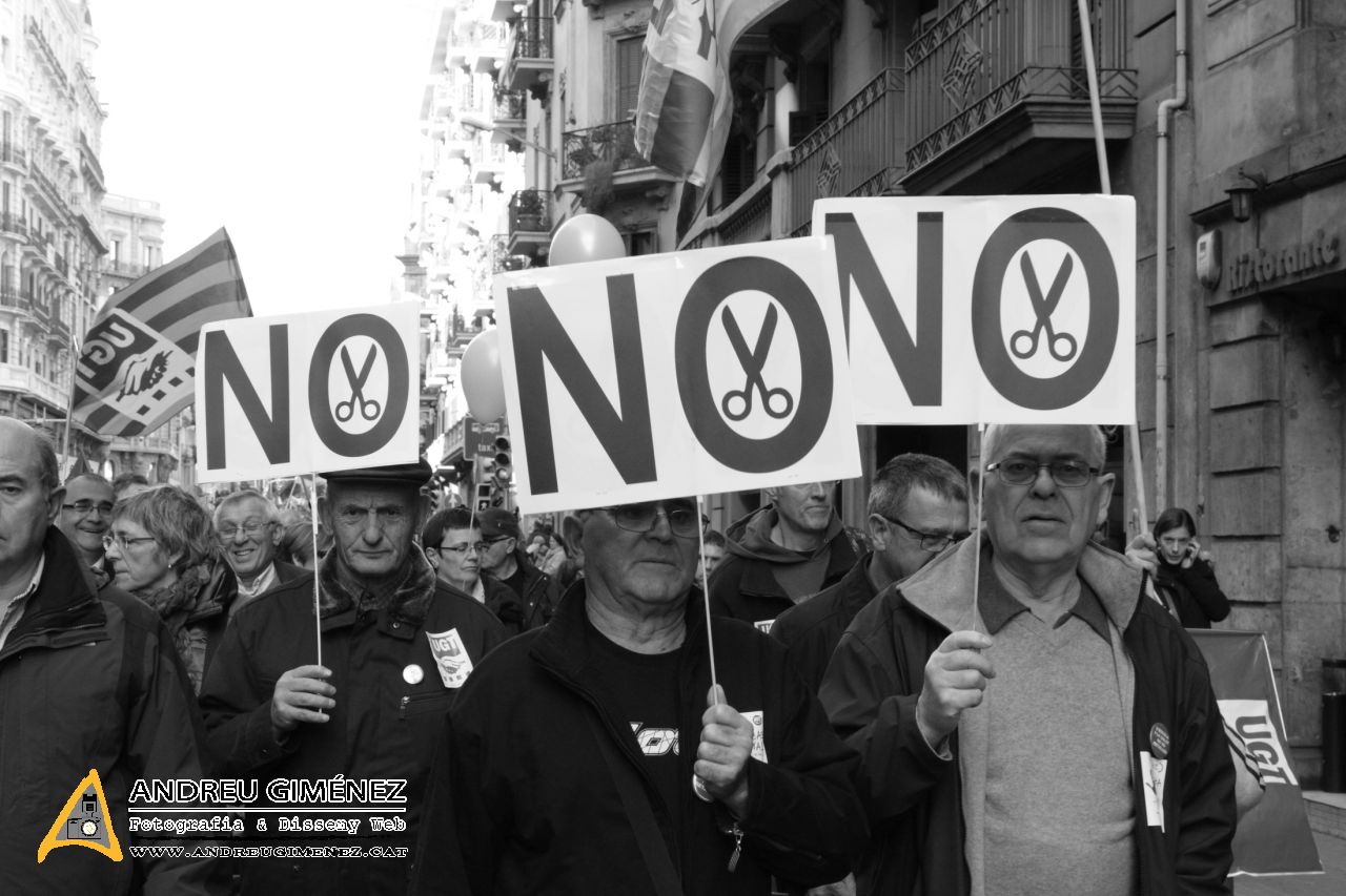 Aturem els pressupostos antisocials 24N