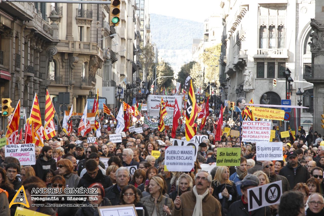 Aturem els pressupostos antisocials 24N