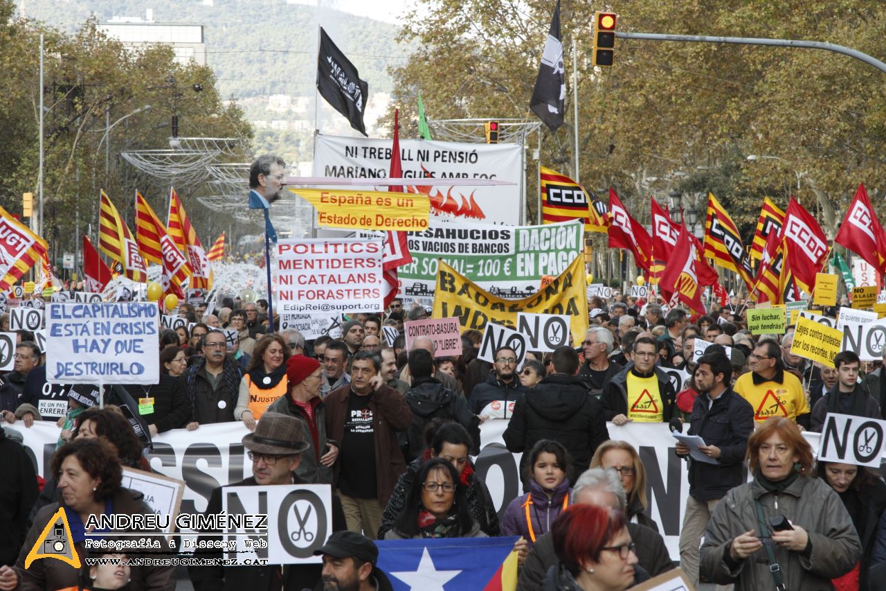 Aturem els pressupostos antisocials 24N