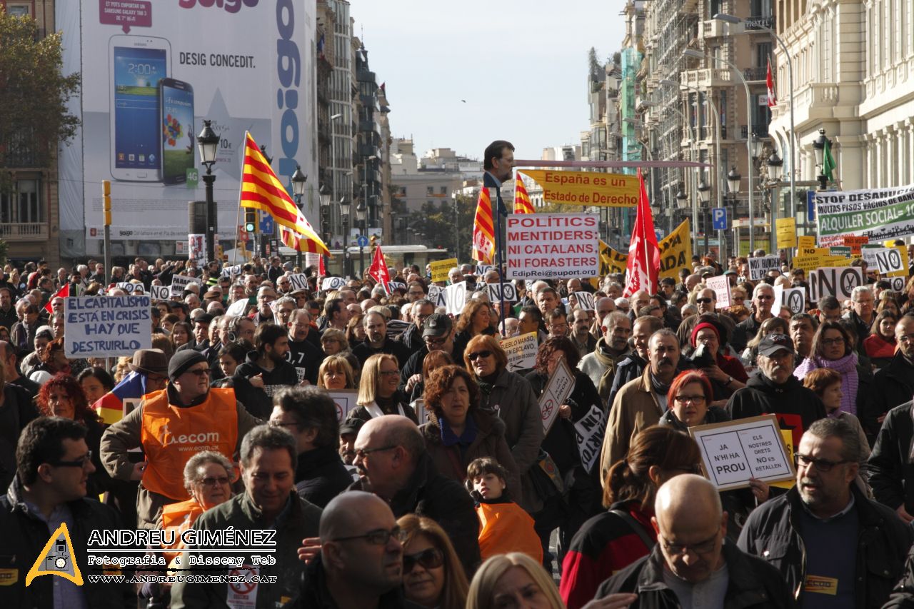 Aturem els pressupostos antisocials 24N