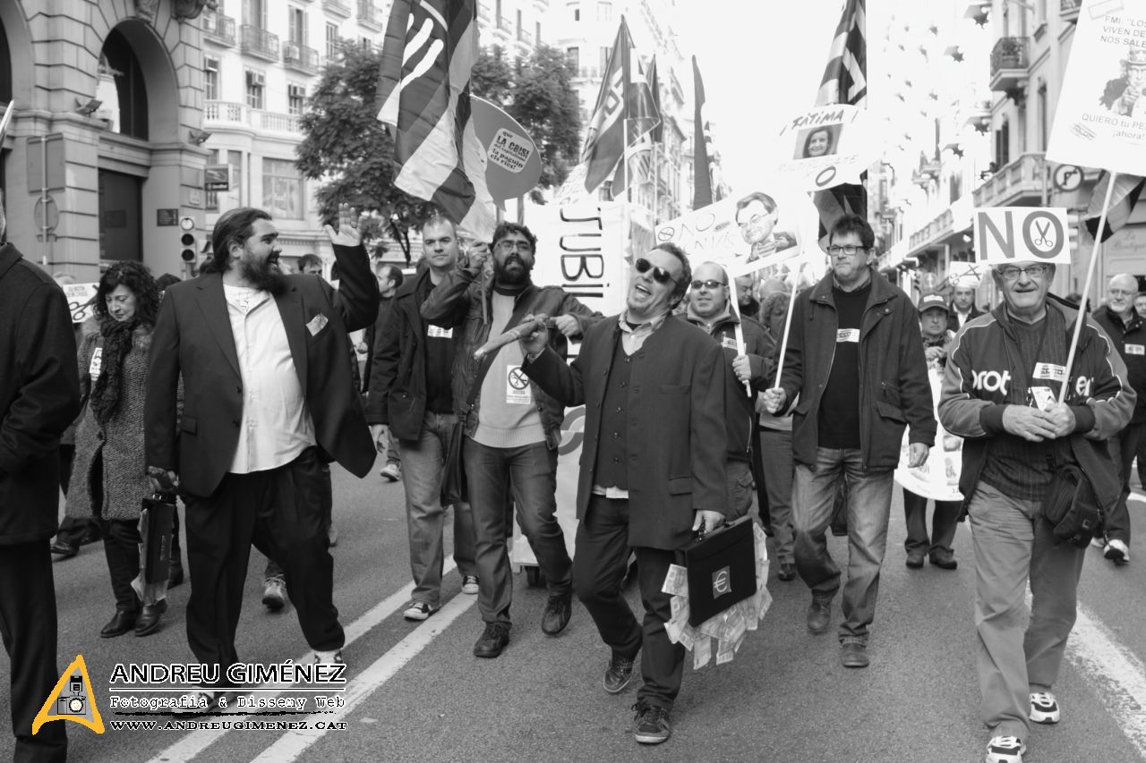 Aturem els pressupostos antisocials 24N