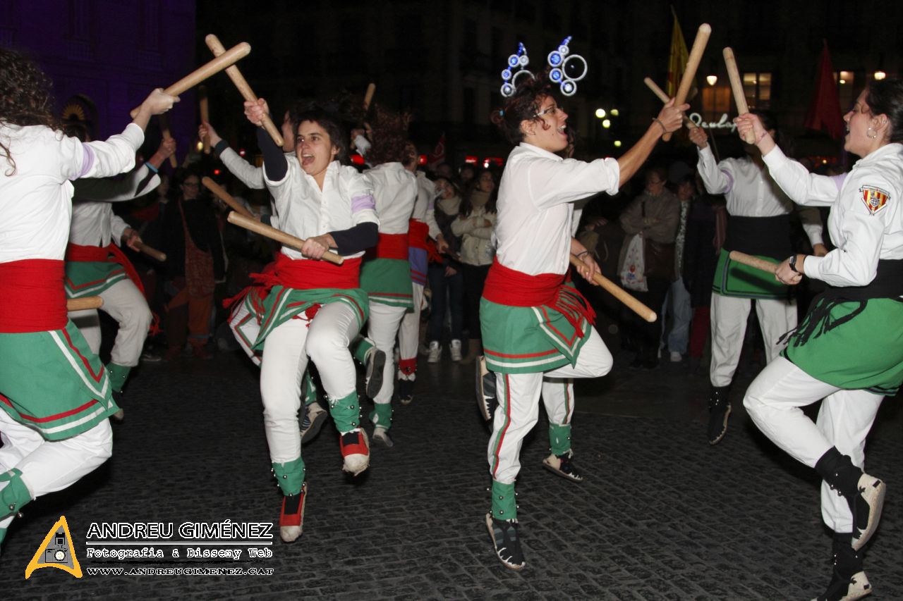 Manifestació contra la Violència de Gènere a Barcelona 25N
