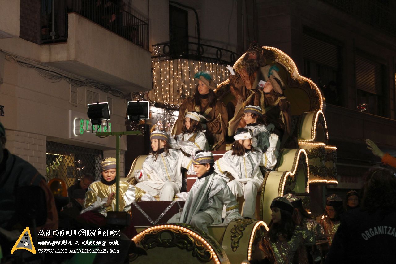 Cavalcada dels Reis Mags a Molins de Rei 2014
