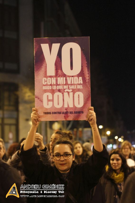 Jo decideixo jo desobeeixo Avortament lliure i gratuït 14F