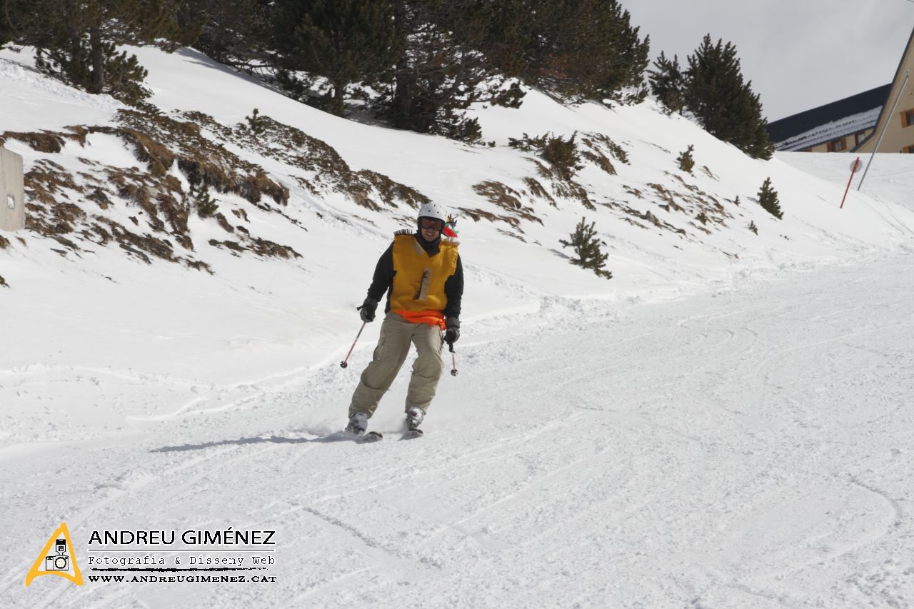 Un dia amb neu a la Vall de Núria
