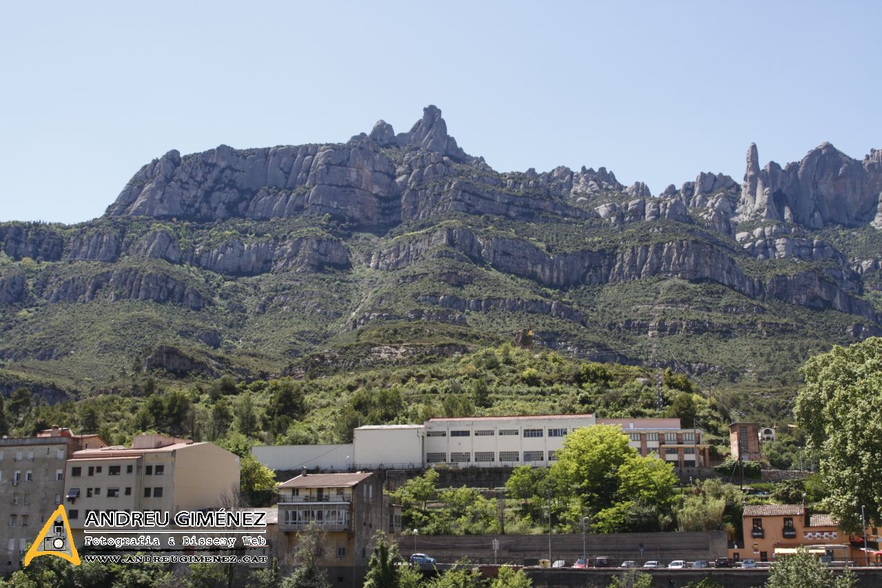 Ruta entre Monistrol i Sant Jeroni 1236m