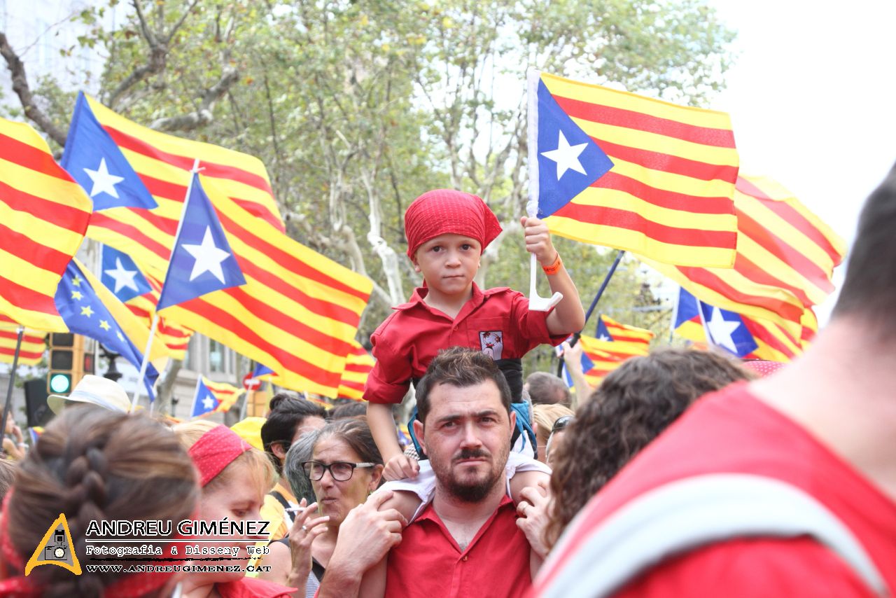 Manifestacions de l´11S de 2017