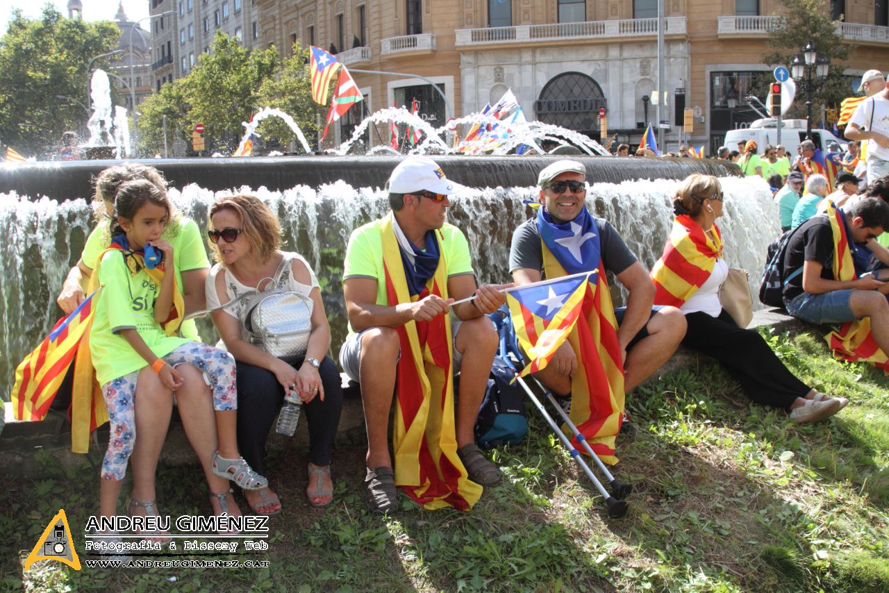 Manifestacions de l´11S de 2017