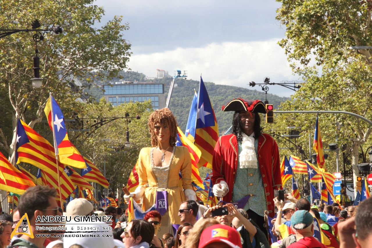 Manifestacions de l´11S de 2017