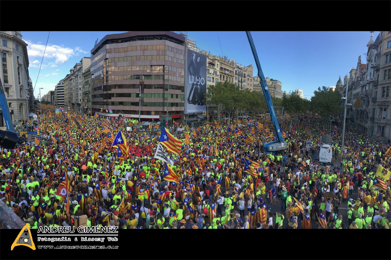 Manifestacions de l´11S de 2017