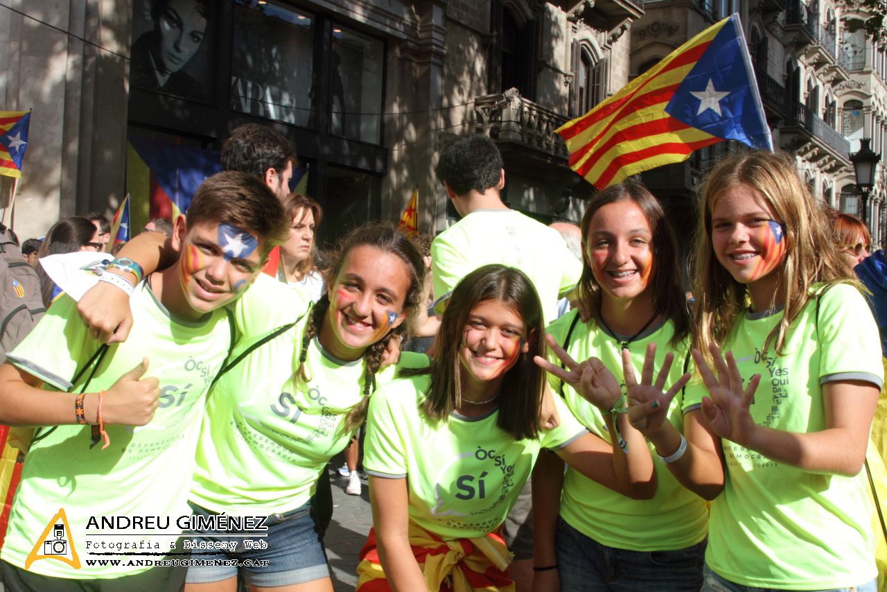 Manifestacions de l´11S de 2017