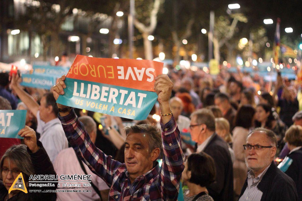 Espelmes per la llibertat dels Jordis