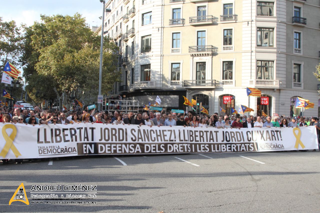 Llibertat Jordis i rebuig del 155