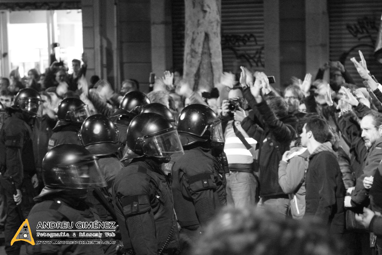 Protestes de rebuig a Felip VI 