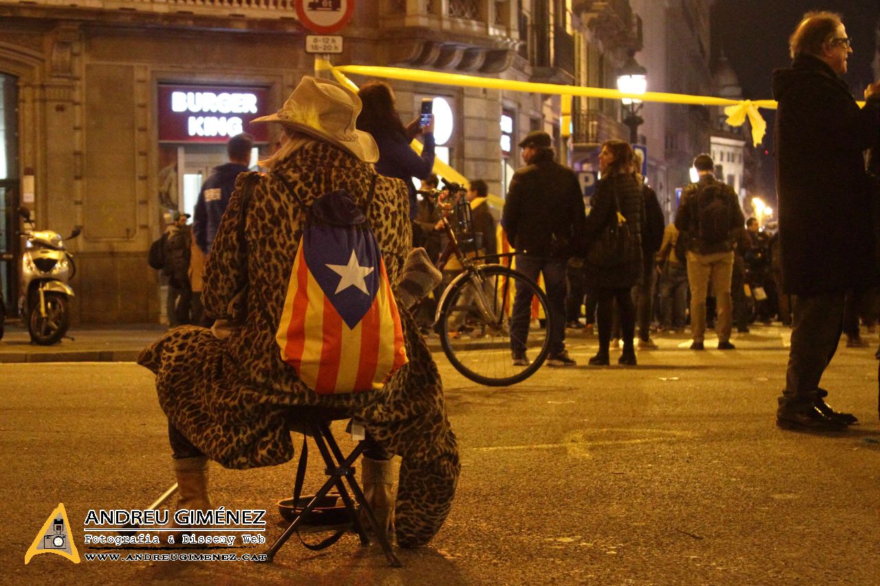 Protestes de rebuig a Felip VI 