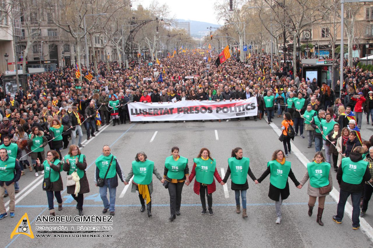 Llibertat dels presos polítics 25M