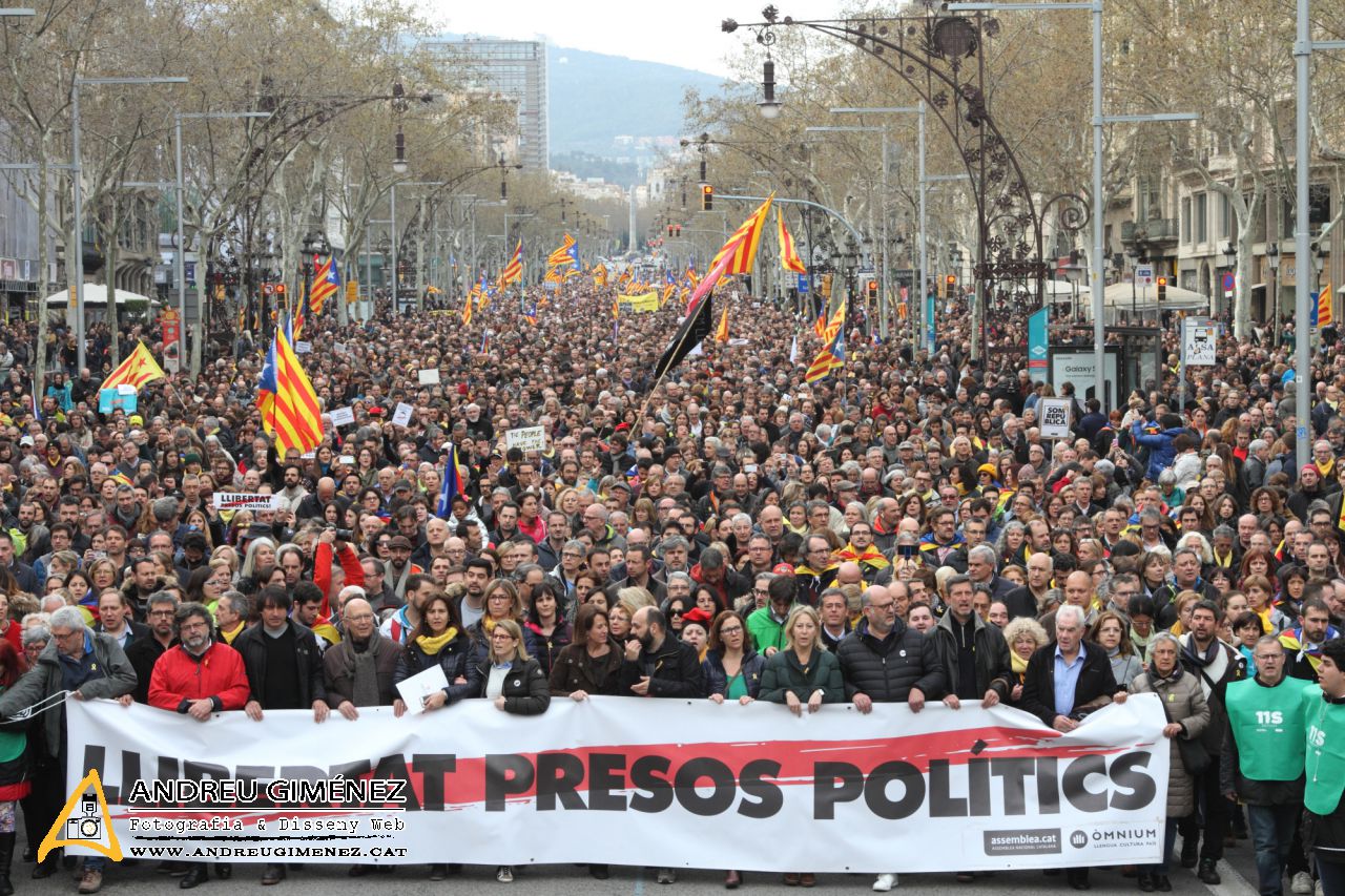 Llibertat dels presos polítics 25M