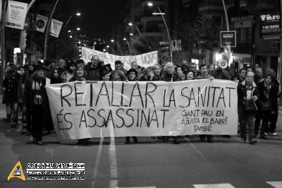 Retallar la sanitat és assassinat 20D