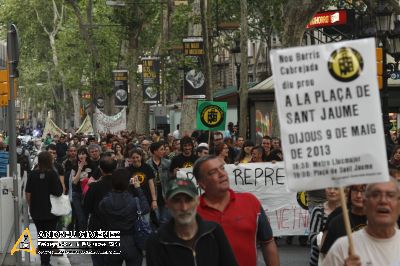 Nou Barris cabrejada diu Prou!