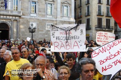 Nou Barris cabrejada diu Prou!