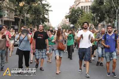 Cassoles contra la corrupció 14J