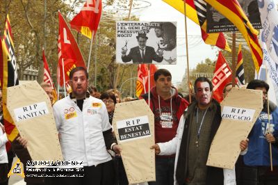 Aturem els pressupostos antisocials 24N