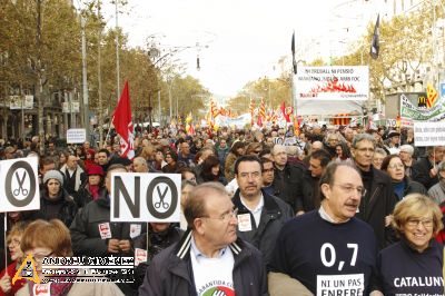 Aturem els pressupostos antisocials 24N