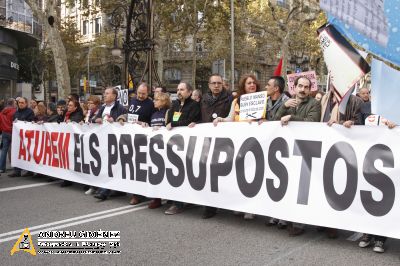 Aturem els pressupostos antisocials 24N