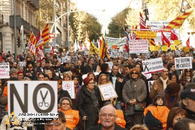 Aturem els pressupostos antisocials 24N