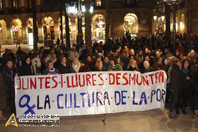 Manifestació contra la Violència de Gènere a Barcelona 25N