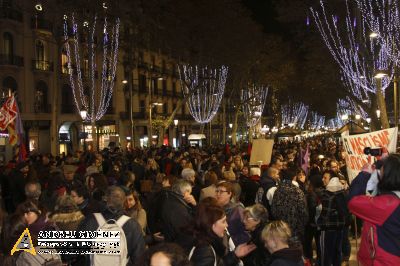 Manifestació contra la Violència de Gènere a Barcelona 25N