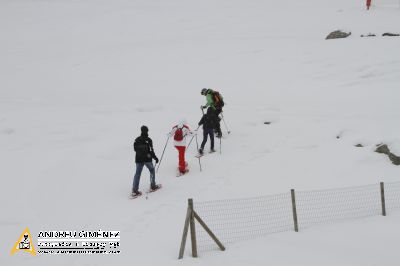 Nevada a la Vall de Núria