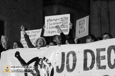 Protesta contra la nova Llei de l’avortament