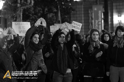 Protesta contra la nova Llei de l’avortament