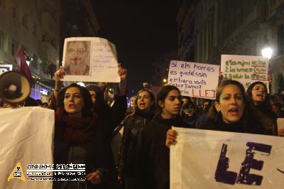 Protesta contra la nova Llei de l’avortament