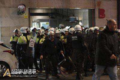 Manifestació a Barcelona en suport dels veïns de Gamonal