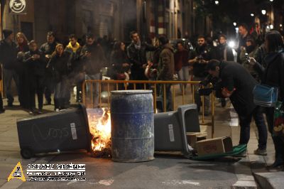 Manifestació a Barcelona en suport dels veïns de Gamonal