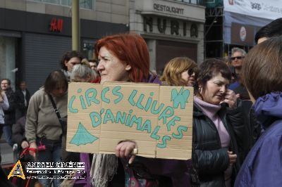 Protesta contra el maltractament animal  16F