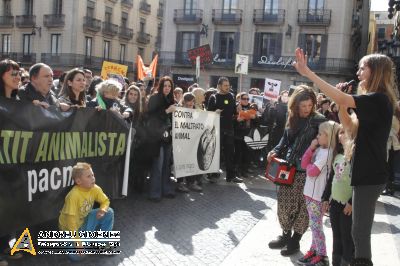 Protesta contra el maltractament animal  16F