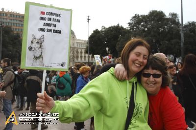 Protesta contra el maltractament animal  16F