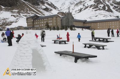 Un dia amb neu a la Vall de Núria